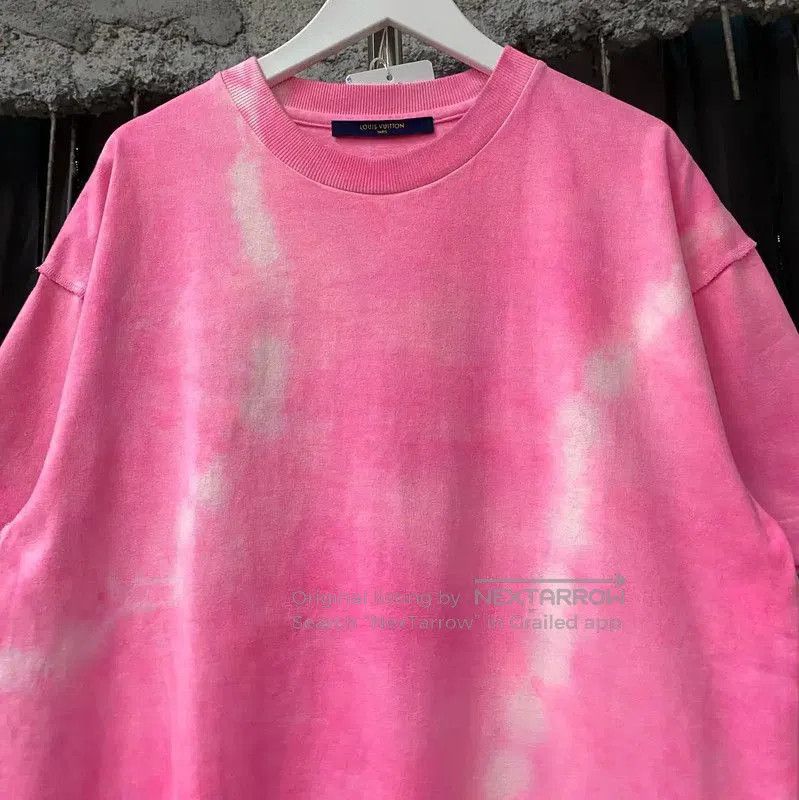 Louis Vuitton Louis Vuitton Pink Tie-Dye Short Sleeve T-Shirt . Size US XS / EU 42 / 0 - 3 Thumbnail