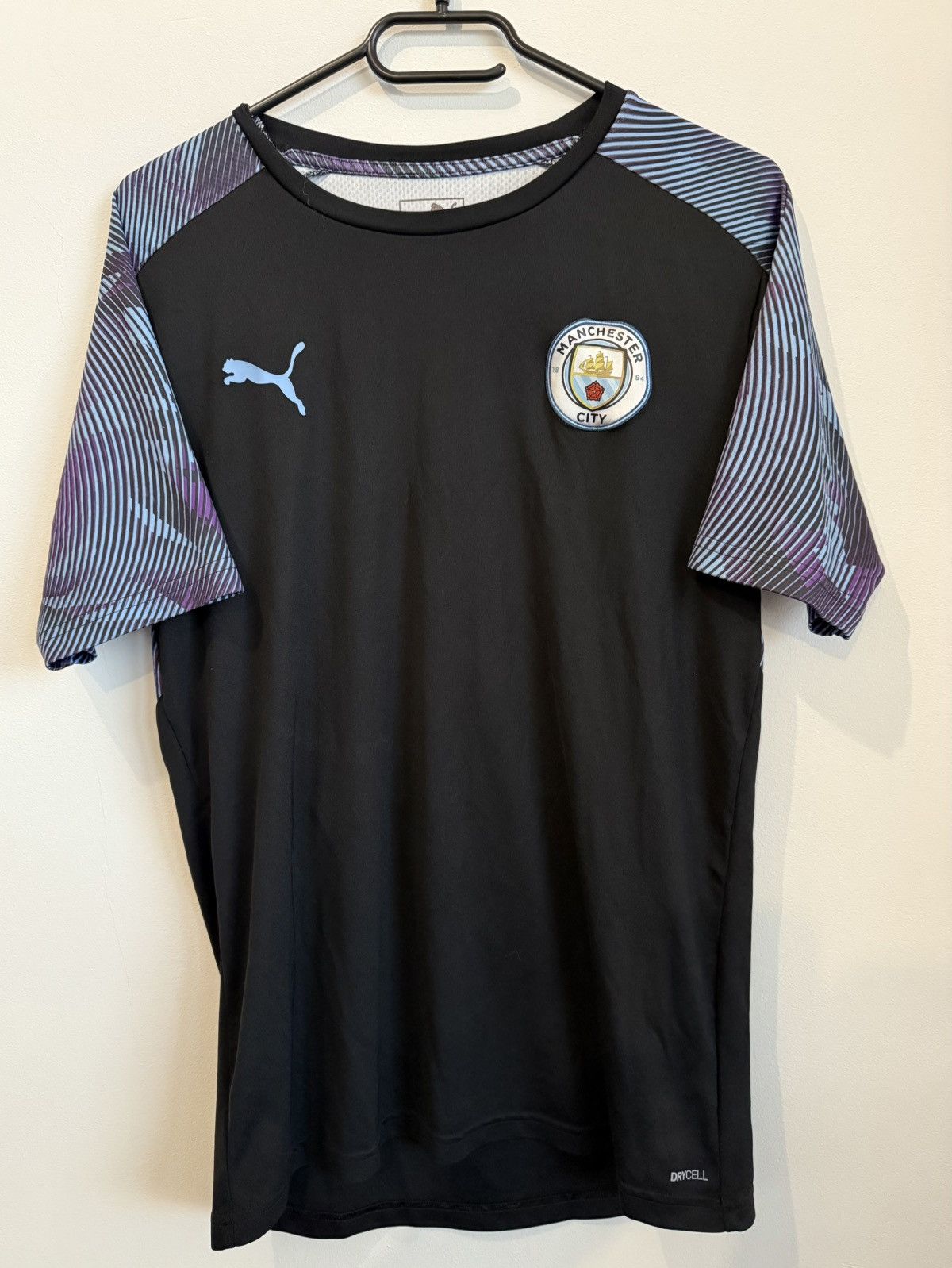 Puma Manchester City Puma Training Jersey Black DryCELL Size US M / EU 48-50 / 2 - 1 Thumbnail