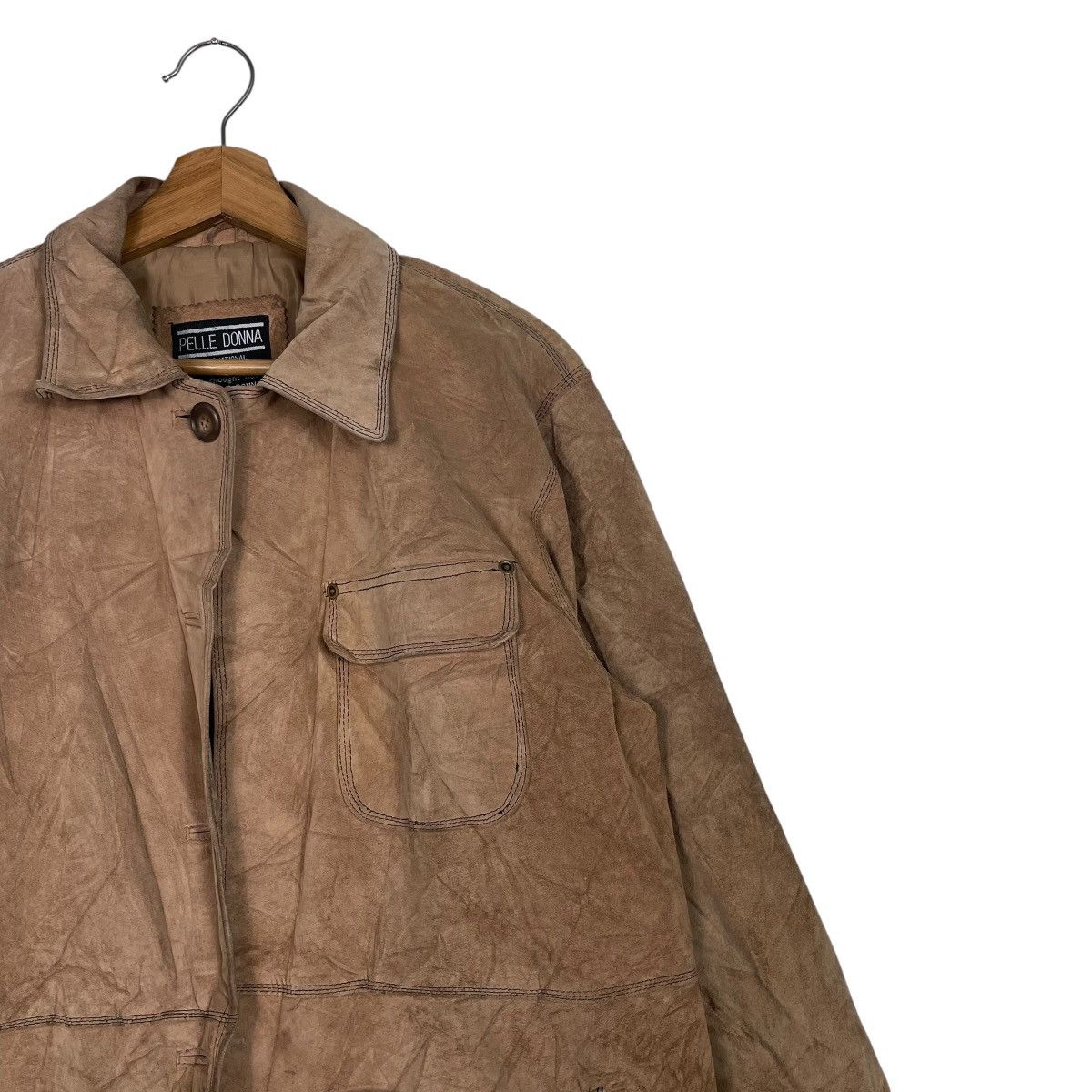 Other Pelle Donna Leather Jacket Size L / US 10 / IT 46 - 5 Thumbnail