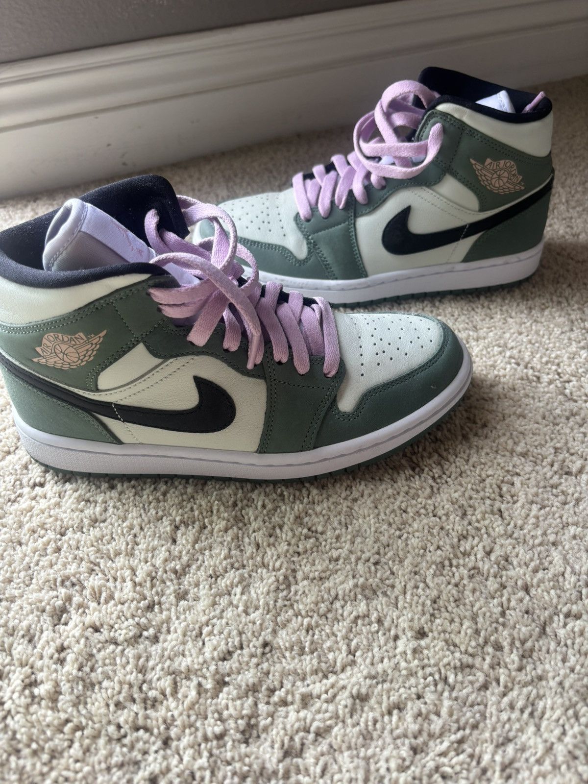 Jordan Brand × Nike Air Jordan 1 mid SE Dutch green Size US 7 / IT 37 - 1 Thumbnail