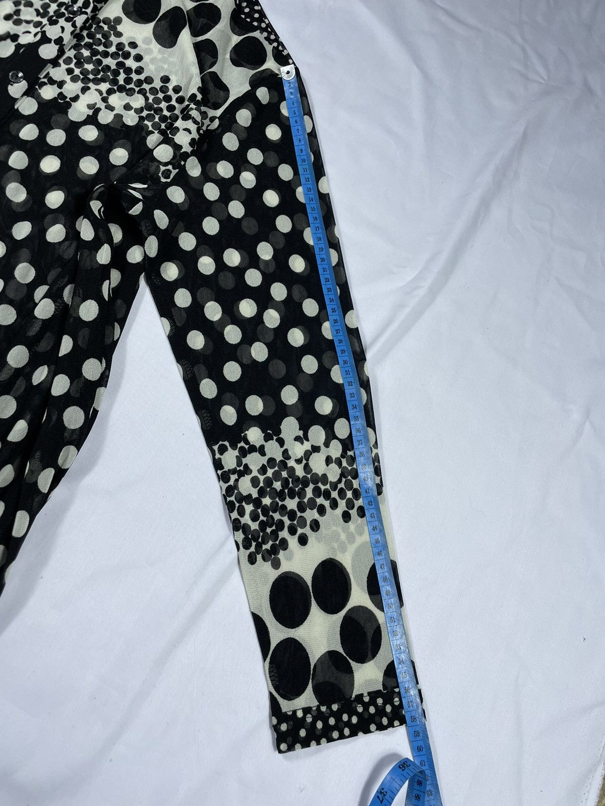 Issey Miyake Queen's Shirt polkadot mesh Size US M / EU 48-50 / 2 - 7 Thumbnail