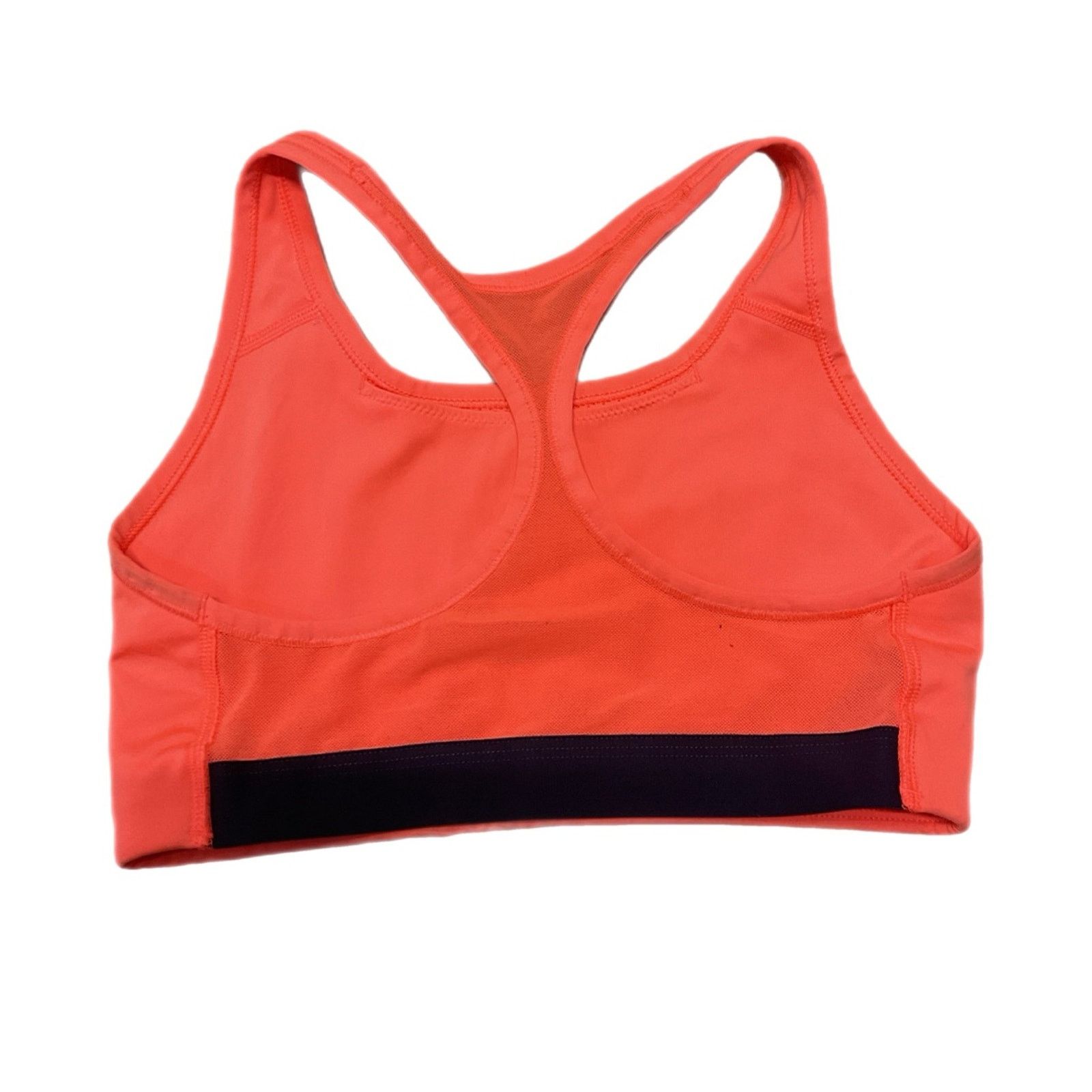 Nike Nike Dri-FIT Neon Coral Logo Sports Bra Size M / US 6-8 / IT 42-44 - 1 Thumbnail