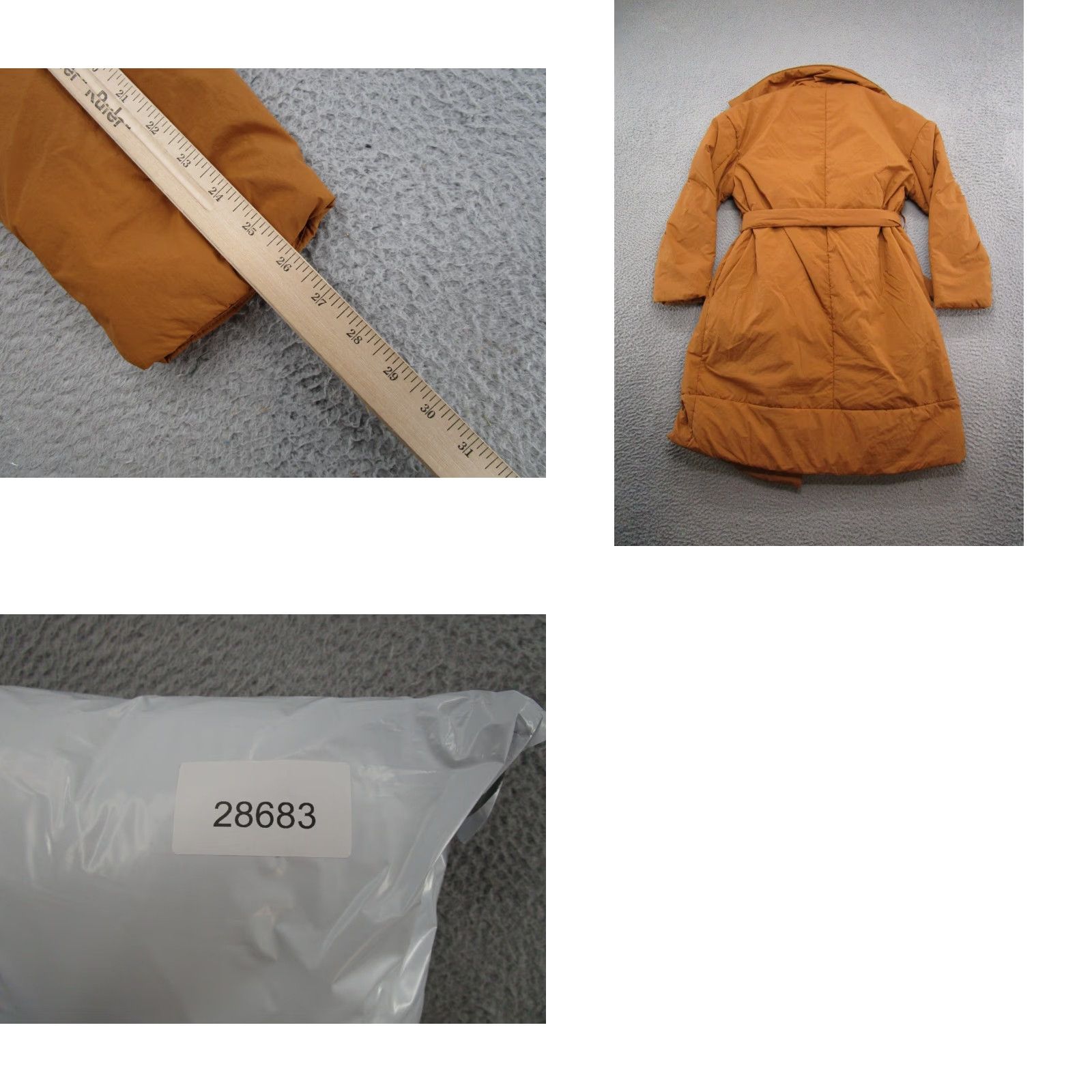 Vintage A New Day Water Resistant Brown Belted Jacket Insulated Puffer XS Winter Jacket Womens Belted Brown Water Resistant Puffer Insulated XS Winter New Day Size XS / US 0-2 / IT 36-38 - 8 Thumbnail