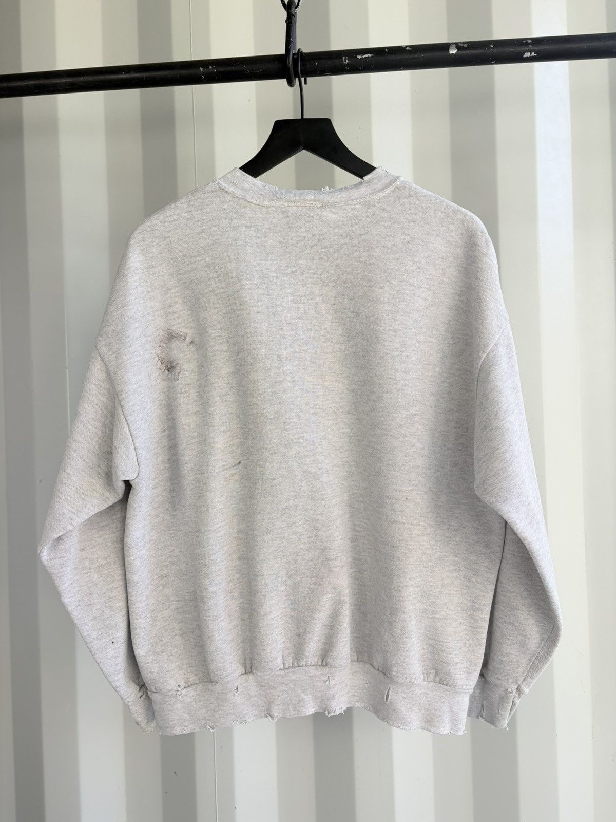 Vintage Vintage America Flag Sweatshirt Faded Distressed Grunge Band Size US XL / EU 56 / 4 - 3 Thumbnail