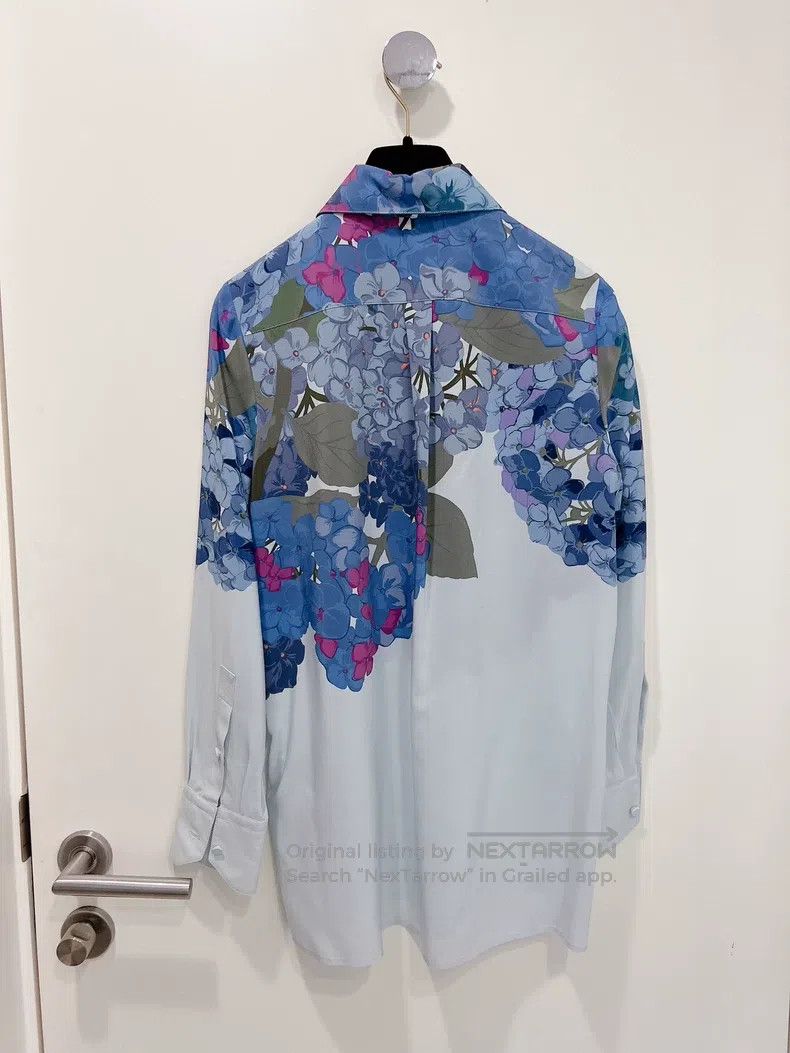 Valentino Valentino Colorful floral silk shirt top Size M / US 6-8 / IT 42-44 - 2 Thumbnail