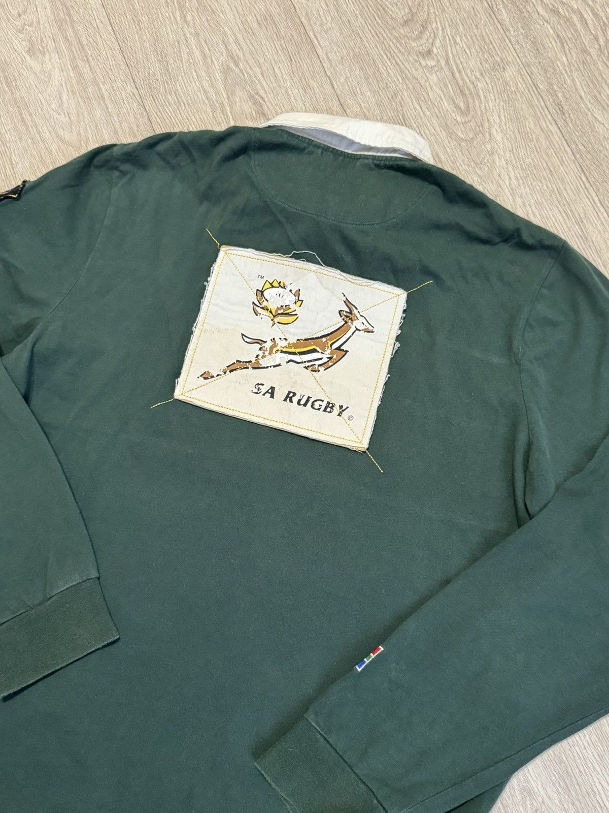 Canterbury of New Zealand 🔷Vintage Canterbury South Africa Rugby Shirt🔷 Size US L / EU 52-54 / 3 - 7 Thumbnail