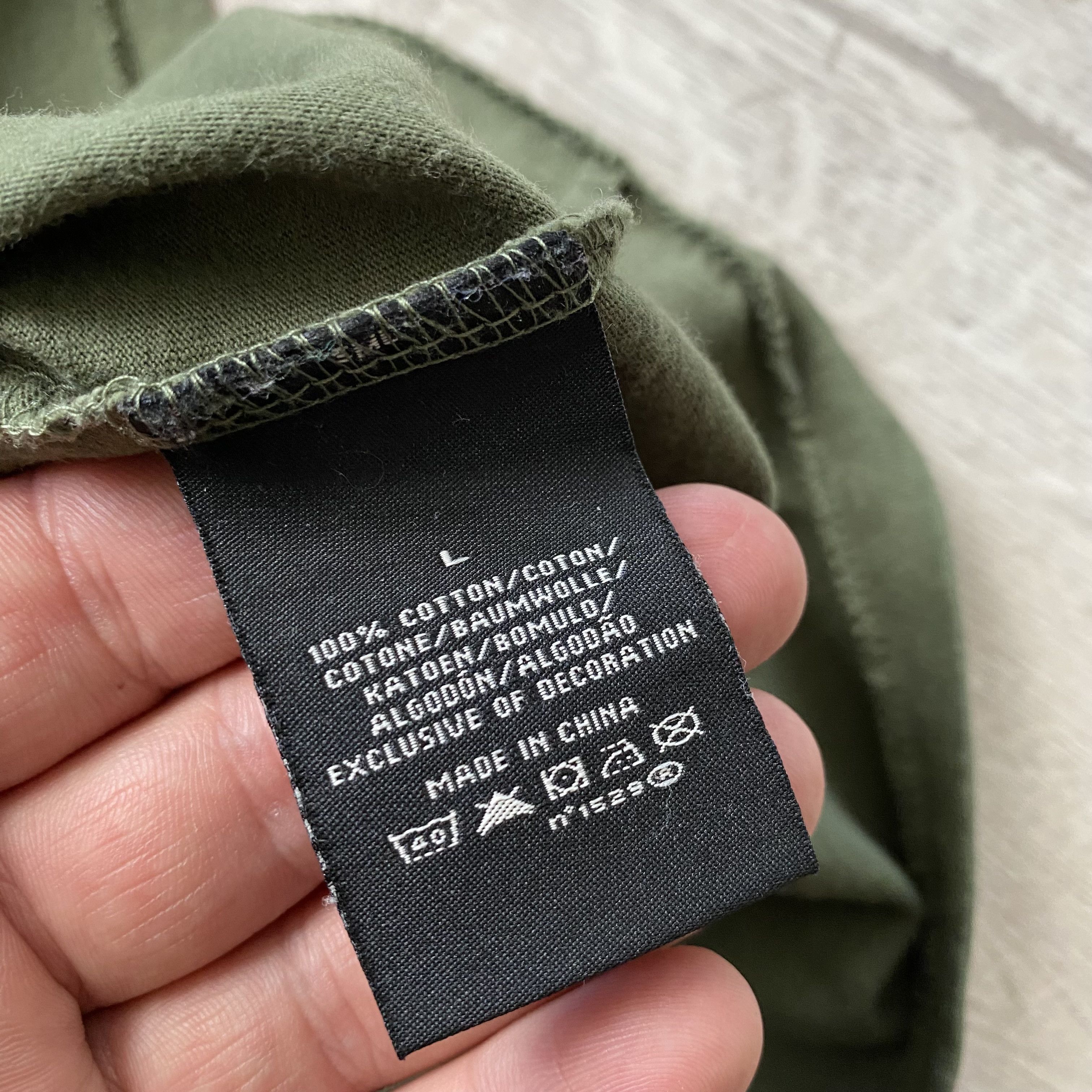 Polo Ralph Lauren Vintage Polo Jeans Company Ralph Lauren Military Tee RL-67 Size US L / EU 52-54 / 3 - 6 Thumbnail