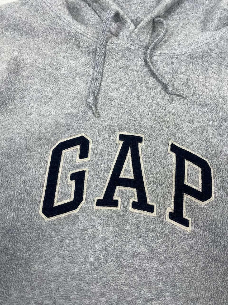 Gap Vintage GAP Fleece Hoodie 90s Big Logo Y2K Size US XL / EU 56 / 4 - 4 Thumbnail