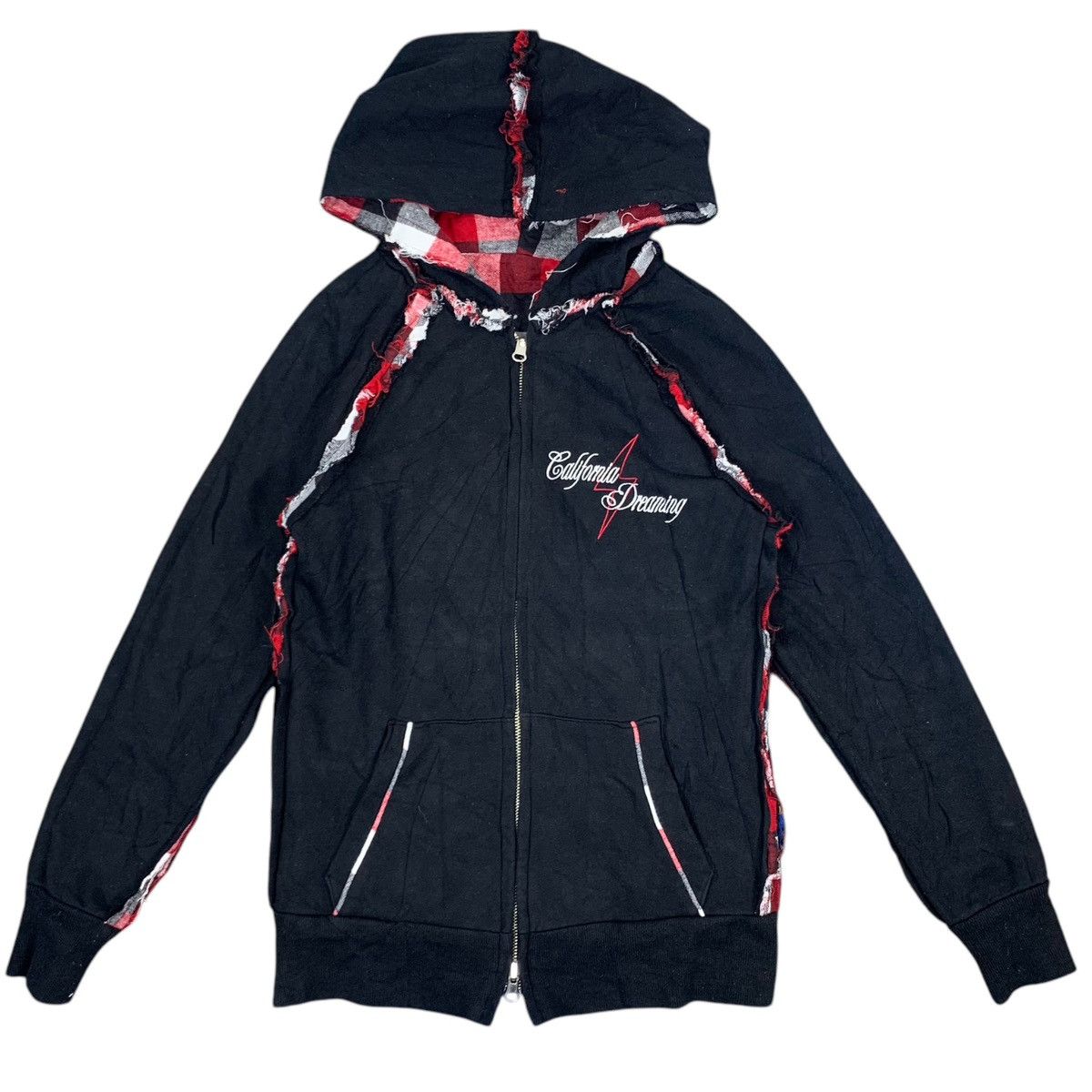 トップス punkandyo P&Y BLACK ZIP HOODIE M P&Y BLACK ZIP HOODIE – PUNKANDYO