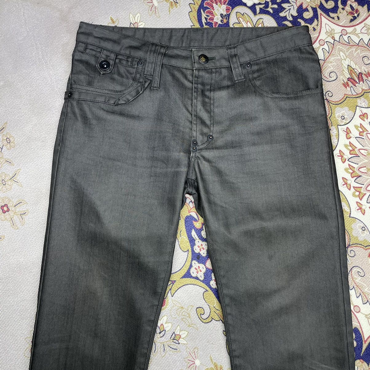 Katharine Hamnett London A20 Katharine Hamnett London Dark Brown Coated Jeans Size US 30 / EU 46 - 3 Thumbnail