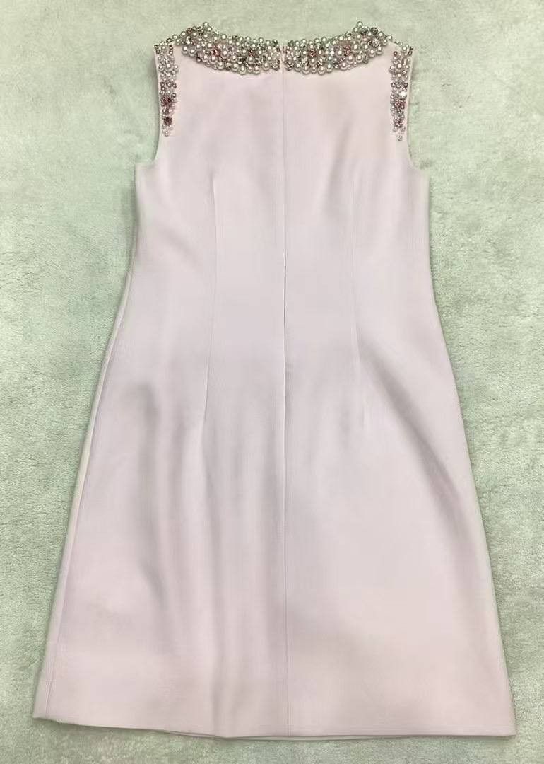 Kate Spade Jeweled Crepe Shift Dress Size XS / US 0-2 / IT 36-38 - 7 Thumbnail
