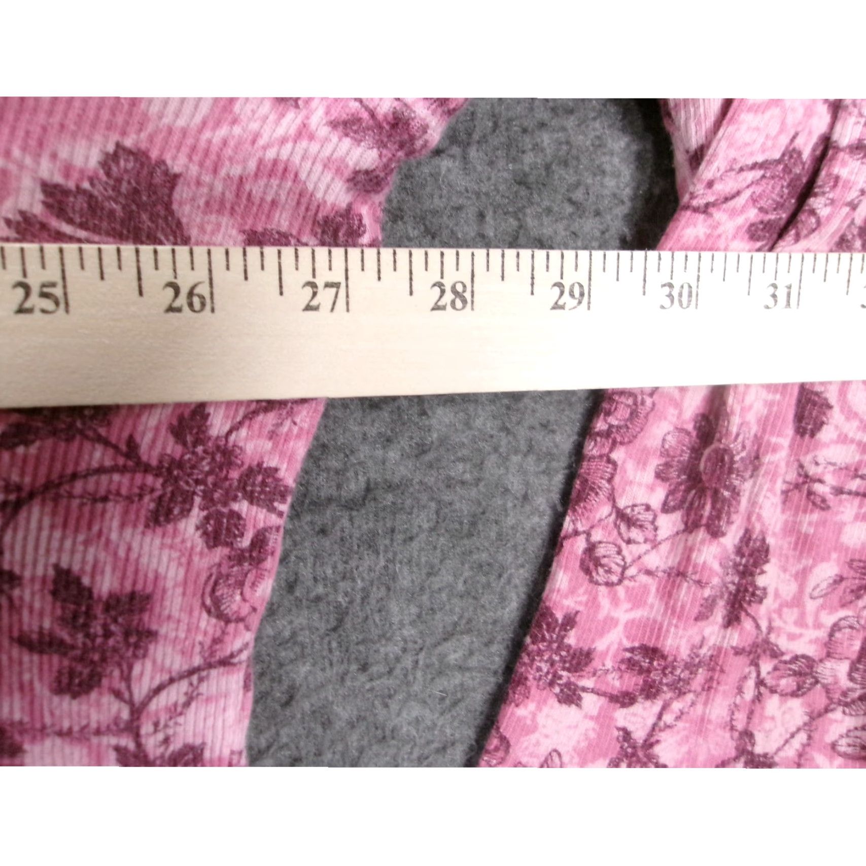 Vintage VINTAGE White Stag Plus Size Women's Long Sleeve T-Shirt 18W Pink Floral Cotton Knitted Fall Spring Casual Size XXL / US 16-18 / IT 52-54 - 3 Thumbnail