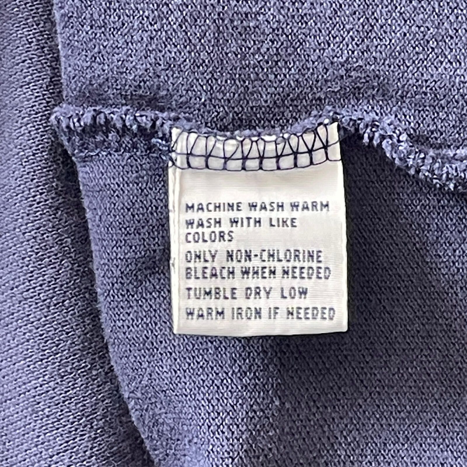 Tommy Bahama Tommy Bahama Womens M Navy 1/4 Zip Pullover Top Size M / US 6-8 / IT 42-44 - 6 Thumbnail