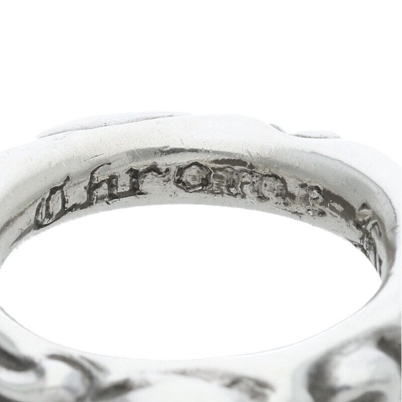 Chrome Hearts Chrome Hearts Scroll Band Silver Ring Size ONE SIZE - 3 Thumbnail