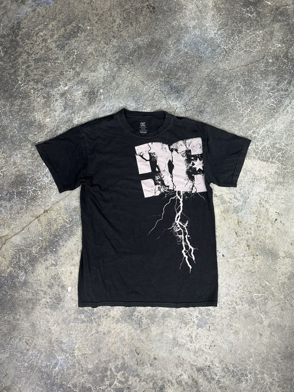 DC × Vintage Vintage DC lightning Tee Size US M / EU 48-50 / 2 - 1 Thumbnail