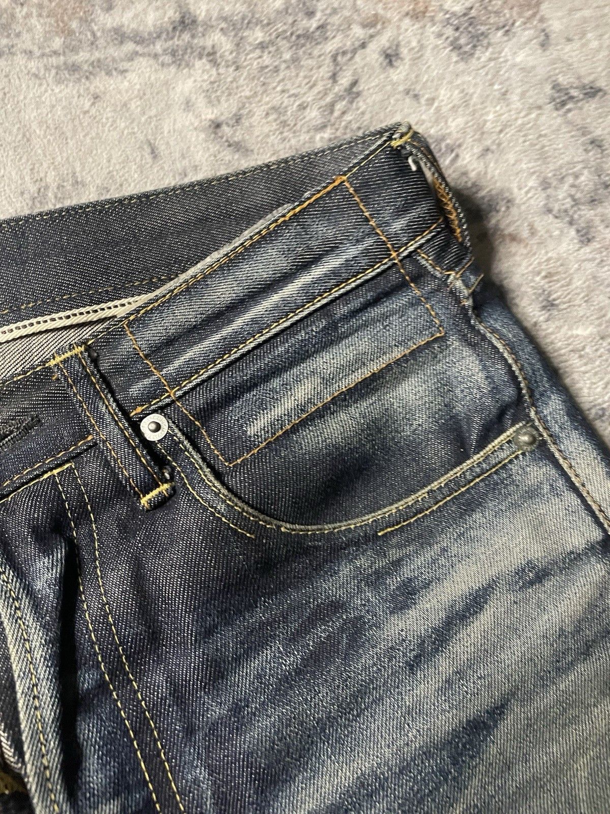 Visvim Visvim ICT Aw03 Fluxus Overdye Python selvedge denim Size US 30 / EU 46 - 7 Thumbnail