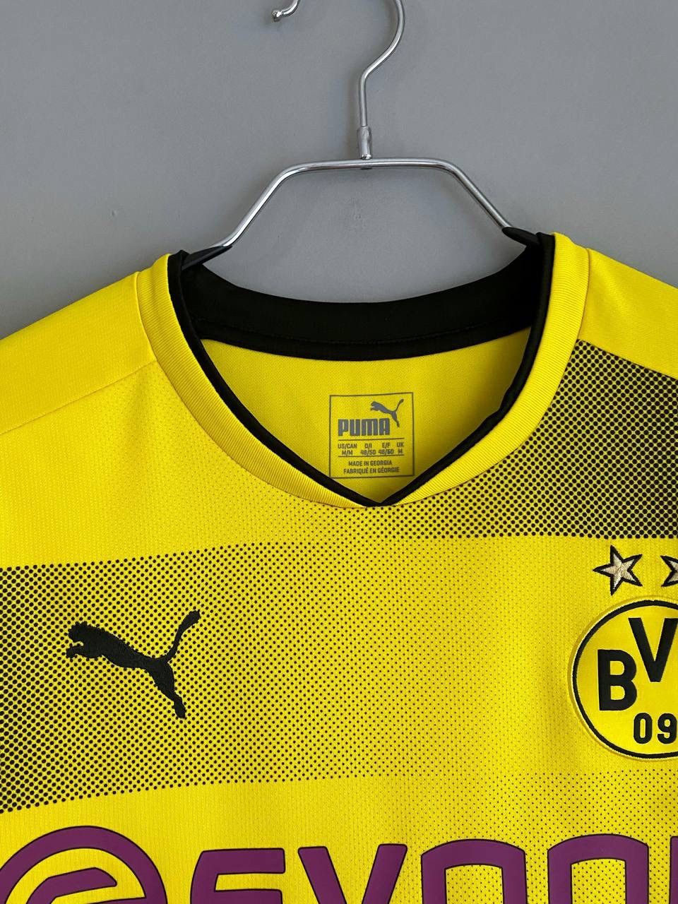 Puma FC Borussia Dortmund 2017/18 Home Soccer Jersey #11 REUS, M Size US M / EU 48-50 / 2 - 15 Thumbnail