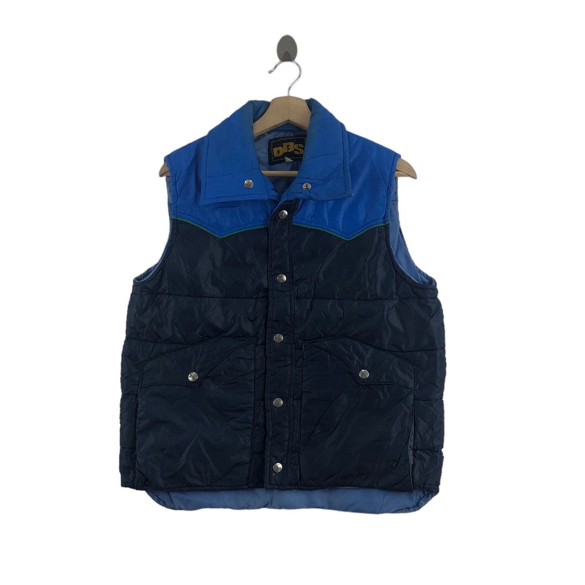 Vintage DBS Vest Puffer Wastern Design Outdoor Style