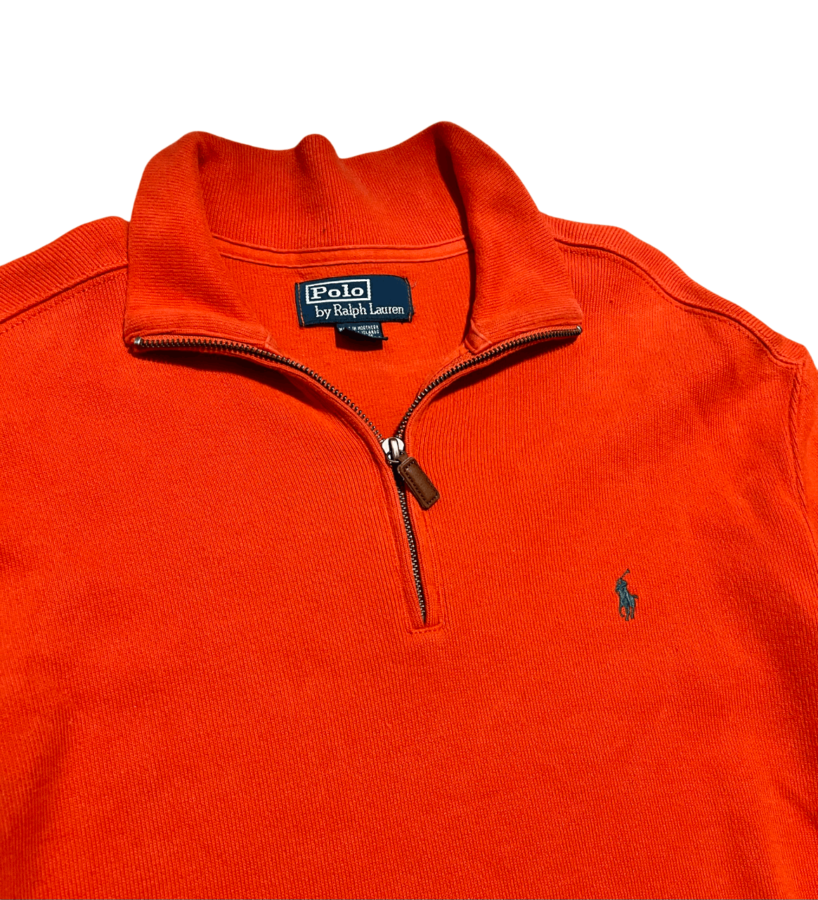 Polo Ralph Lauren Polo Ralph Lauren Quarter Zip Red Collared Sweater Size US XL / EU 56 / 4 - 2 Thumbnail