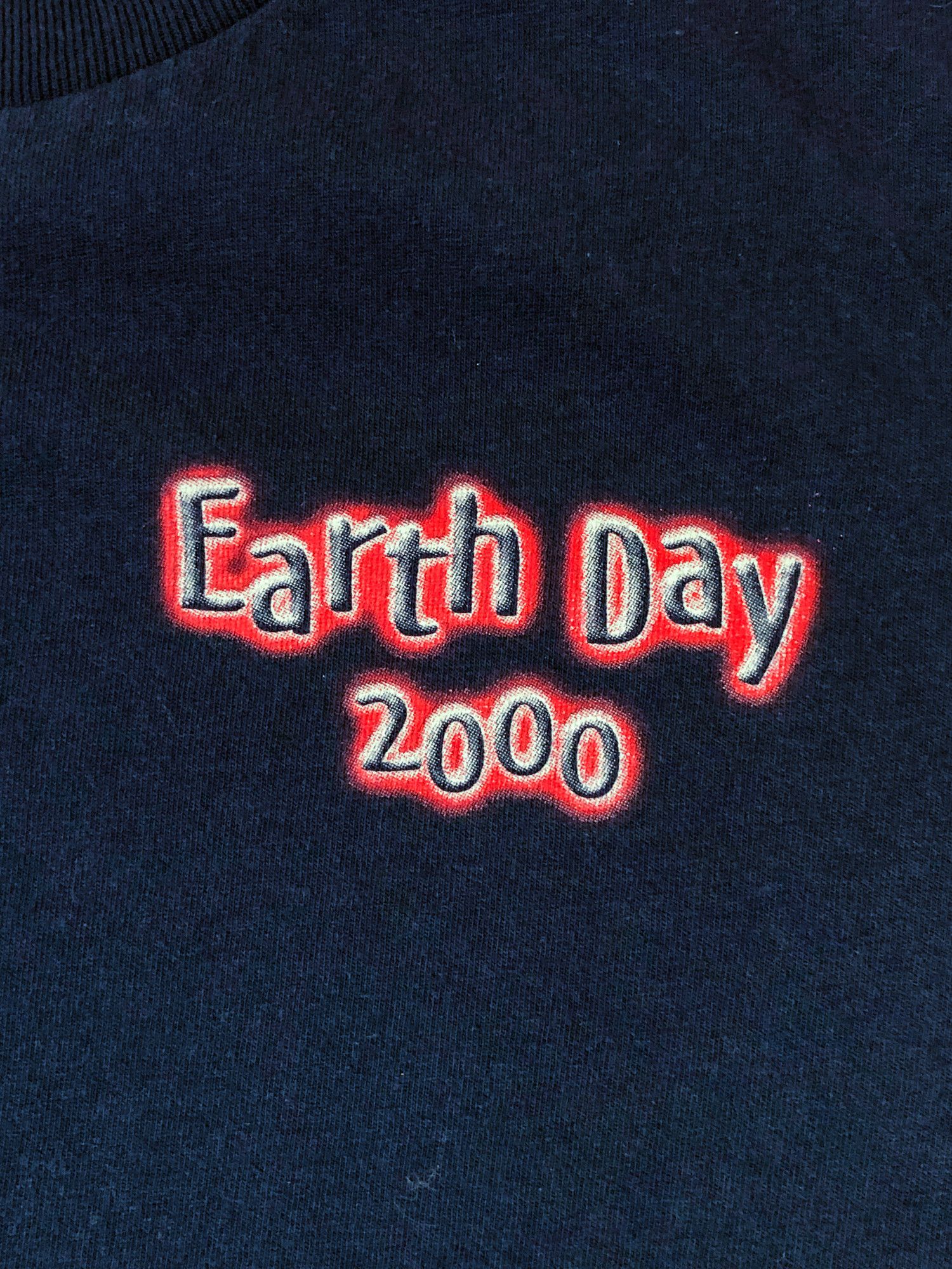 Jerzees × Vintage 2000 Earth Day T-Shirt Size US M / EU 48-50 / 2 - 5 Thumbnail