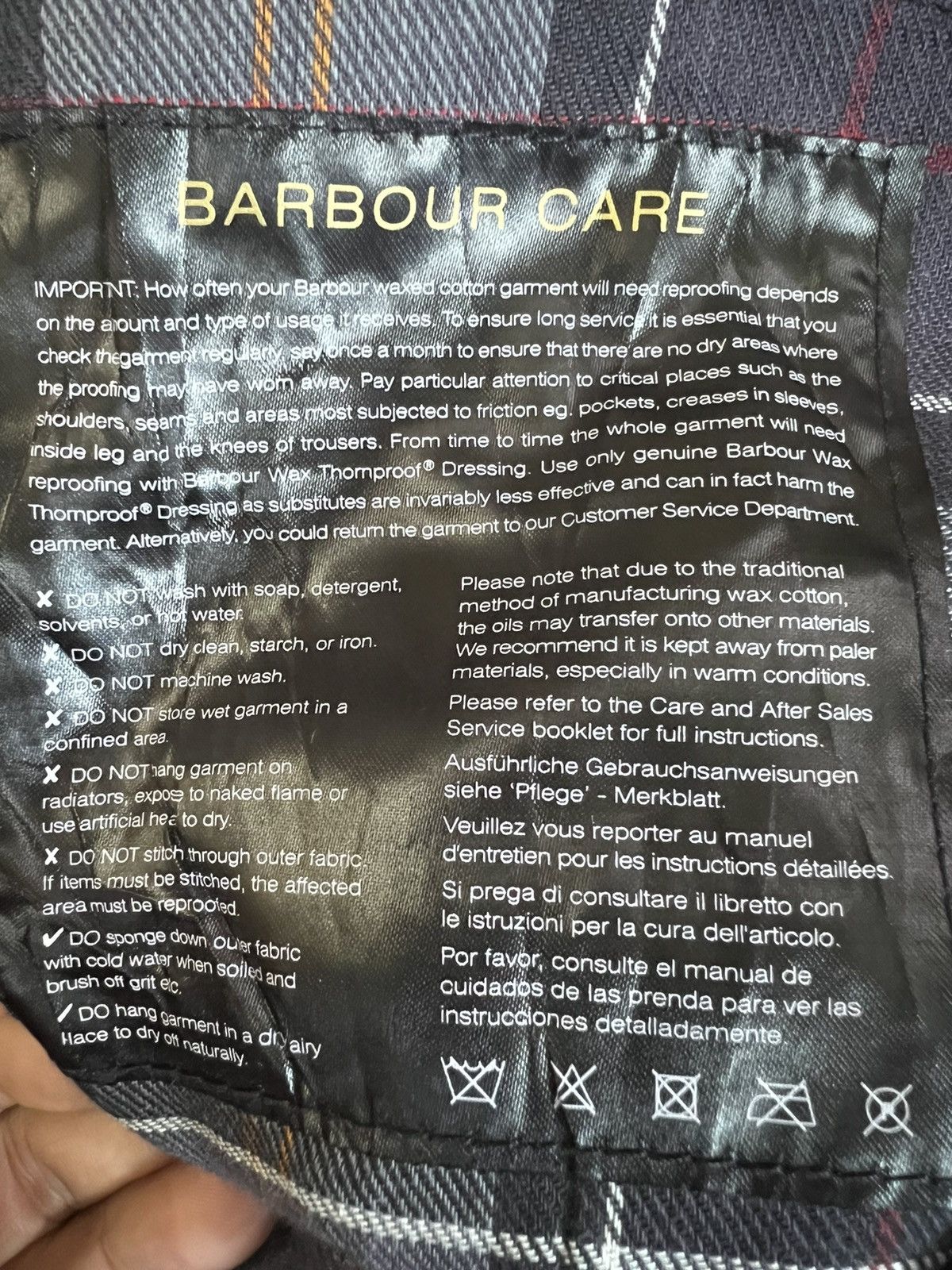 Barbour Vintage Rare Barbour Bulgaria Waxed Jacket Size US S / EU 44-46 / 1 - 5 Thumbnail