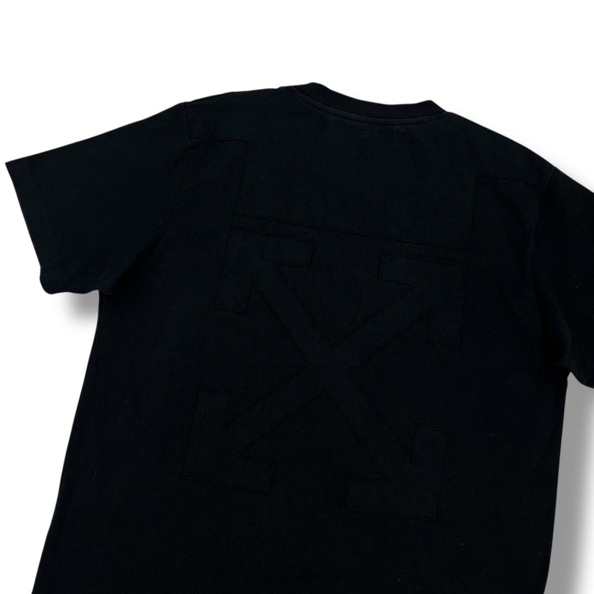 Off-White Off-White Cutout Arrows Black T Shirt Size US XL / EU 56 / 4 - 1 Thumbnail