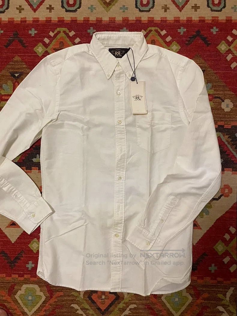 RRL Ralph Lauren RRL Ralph Lauren white shirt Size US S / EU 44-46 / 1 - 1 Thumbnail