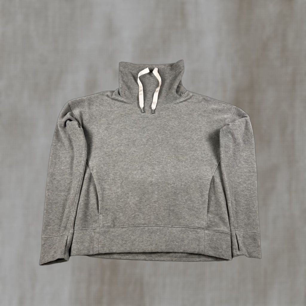 Lululemon Lululemon Sweatshirt Womens Pullover Cowl Neck Fleece Gray 4 Size S / US 4 / IT 40 - 1 Thumbnail