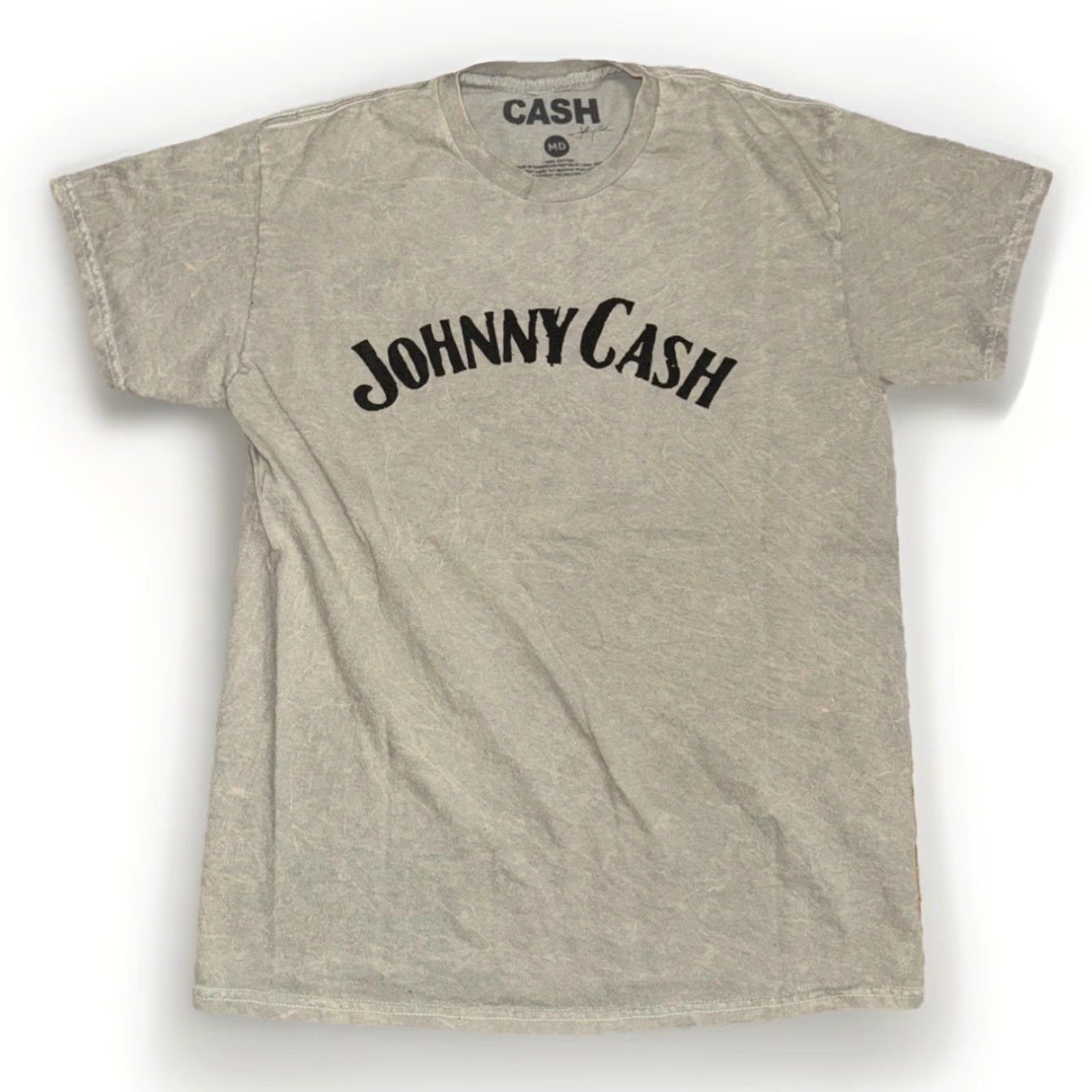 Vintage VINTAGE Johnny Cash Ring of Fire Nashville Tennessee T-Shirt Gray M Mens Shirts 18x25 100% Cotton Size US M / EU 48-50 / 2 - 2 Thumbnail