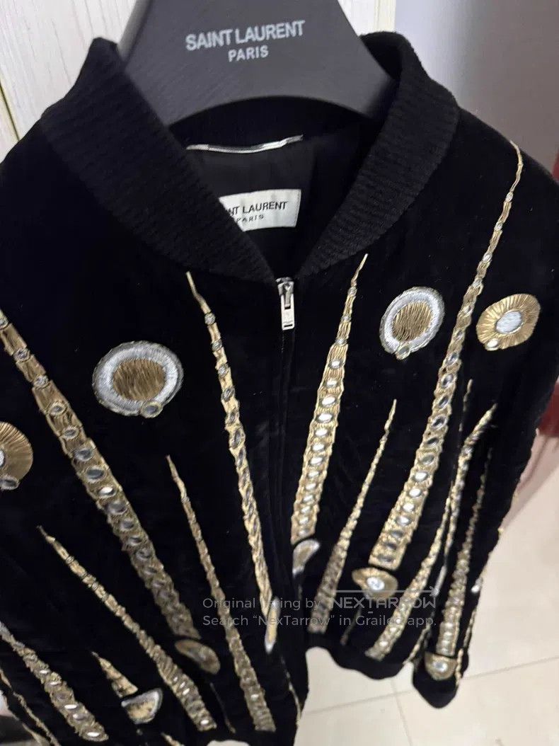 Saint Laurent Paris Saint Laurent Paris Embroidered Marrakesh Sunset Record Pl Size US M / EU 48-50 / 2 - 3 Thumbnail