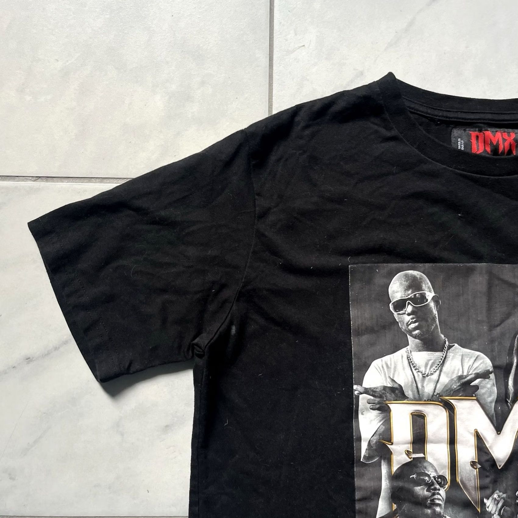 Palace Shoe Palace DMX Shirt Mens Medium Black Red Graphic Print Logo USA Crew Neck Short Sleeve T-Shirt Size US M / EU 48-50 / 2 - 7 Thumbnail