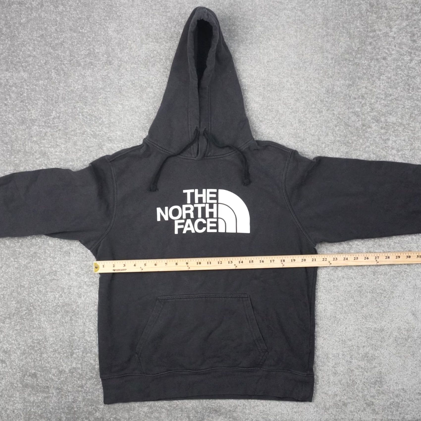 The North Face The North Face Logo Spellout Mens Medium Black Long Sleeve Hoodie Size US M / EU 48-50 / 2 - 4 Thumbnail