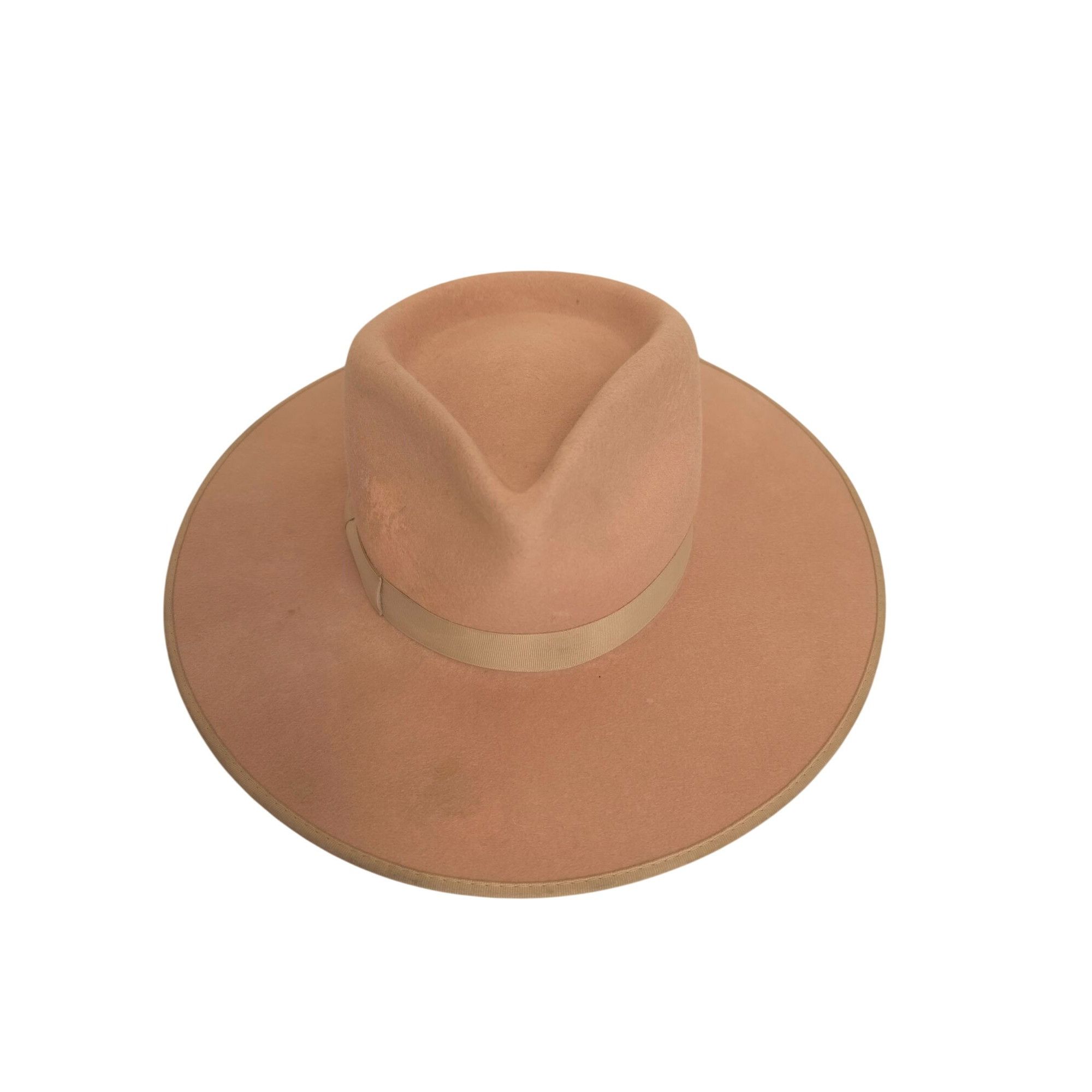 Lack of Color Lack of Color Wool Rancher Hat Unisex Sz Medium 57cm Camel W Size ONE SIZE - 1 Thumbnail