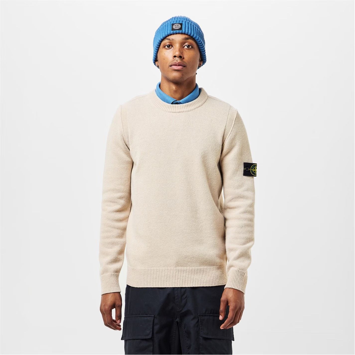 Stone Island o1g2r1mq0526 Crewneck Jumper in Beige Size US S / EU 44-46 / 1 - 3 Thumbnail