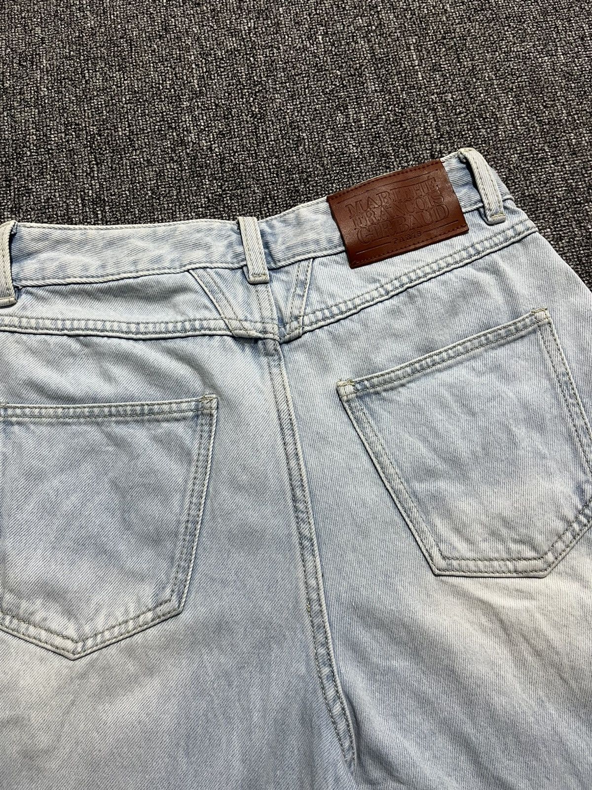 Marithe + Francois Girbaud jeans short pleated baggy pants Size US 28 / EU 44 - 4 Thumbnail
