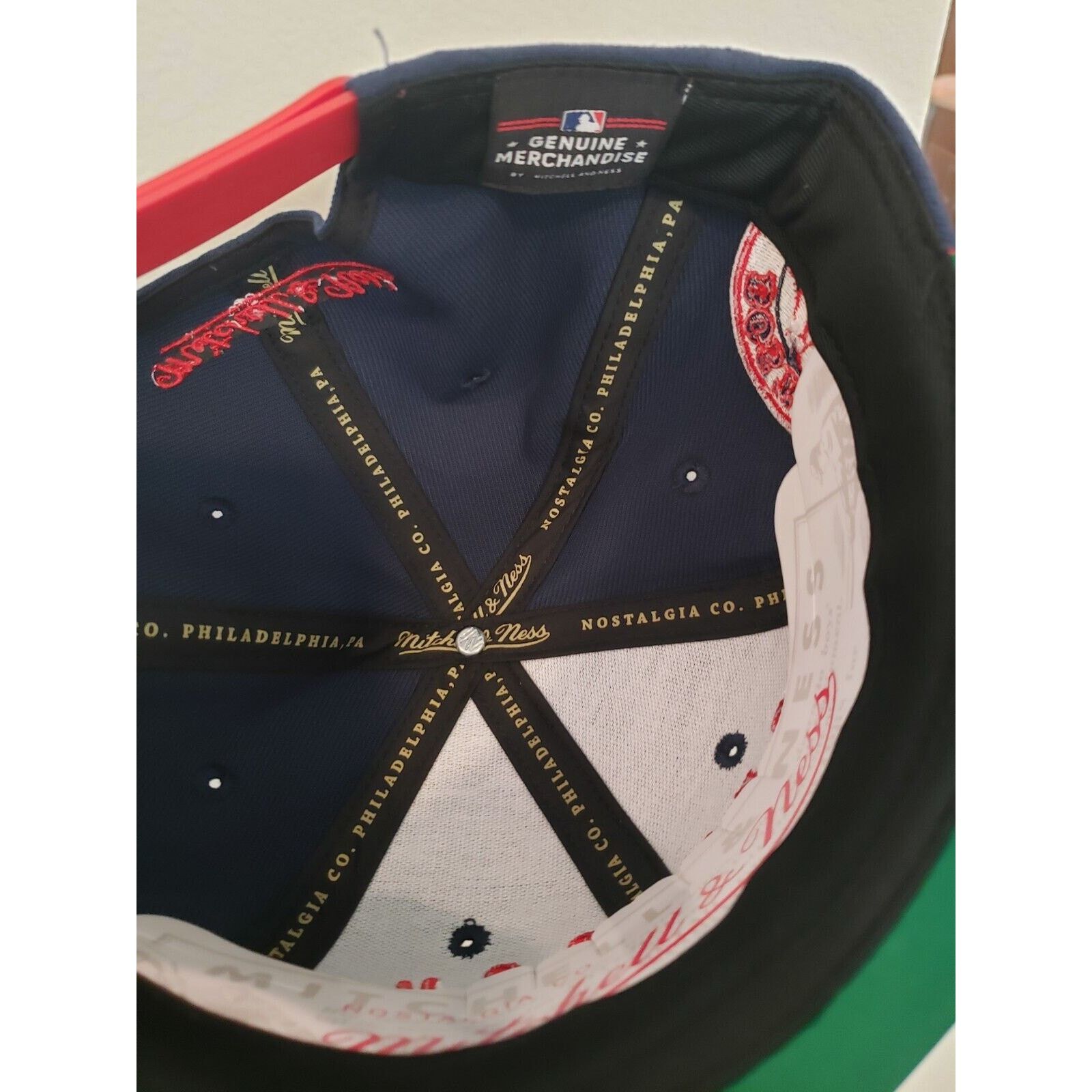 Mitchell & Ness Boston Red Sox Hat Cap Rise & Shine Snapback Mitchell & Ness Size ONE SIZE - 5 Thumbnail