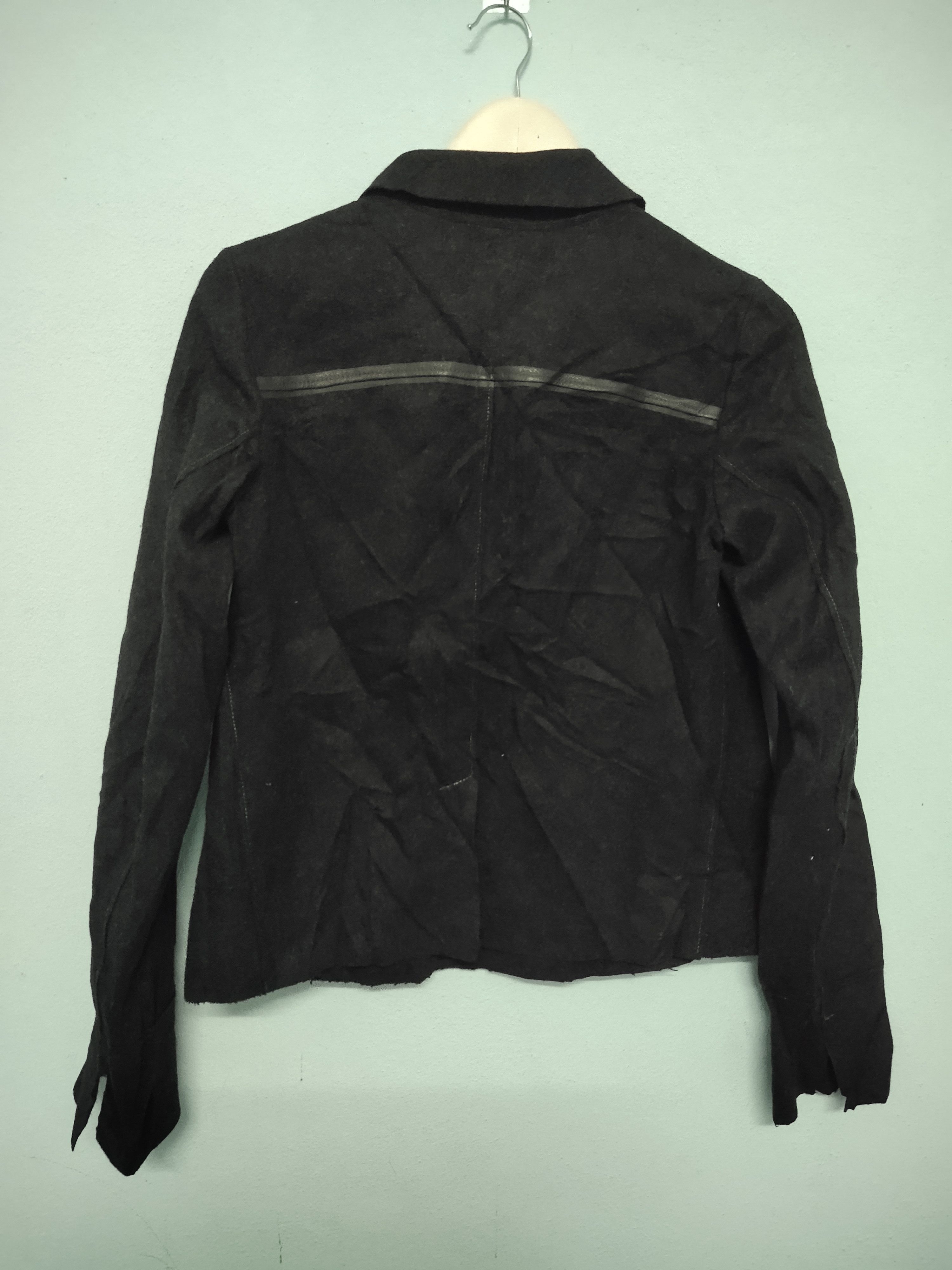 Cop Copine Cop Copine Womens Wool Ride Jacket Size 38/Medium Size XS / US 0-2 / IT 36-38 - 3 Thumbnail