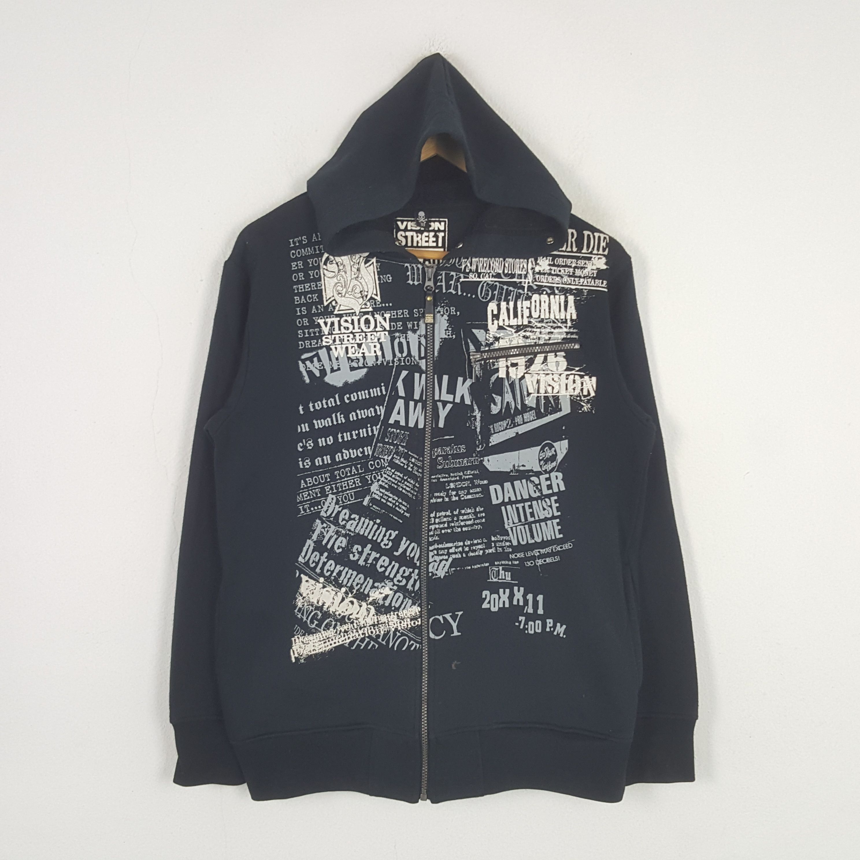 Vision Streetwear Vintage Vision Streetwear Punk Style Hoodies C295N16 Size US S / EU 44-46 / 1 - 1 Thumbnail