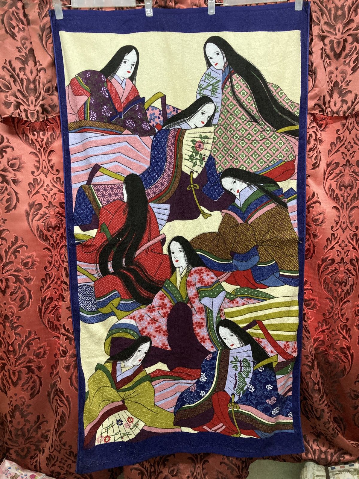 Japanese Brand Towel pictures of geisha Size ONE SIZE - 1 Thumbnail