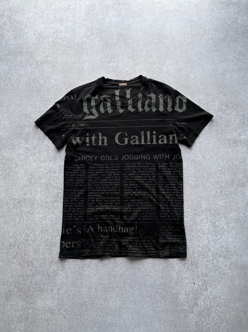 John Galliano × Streetwear × Vintage Vintage John Galliano Black