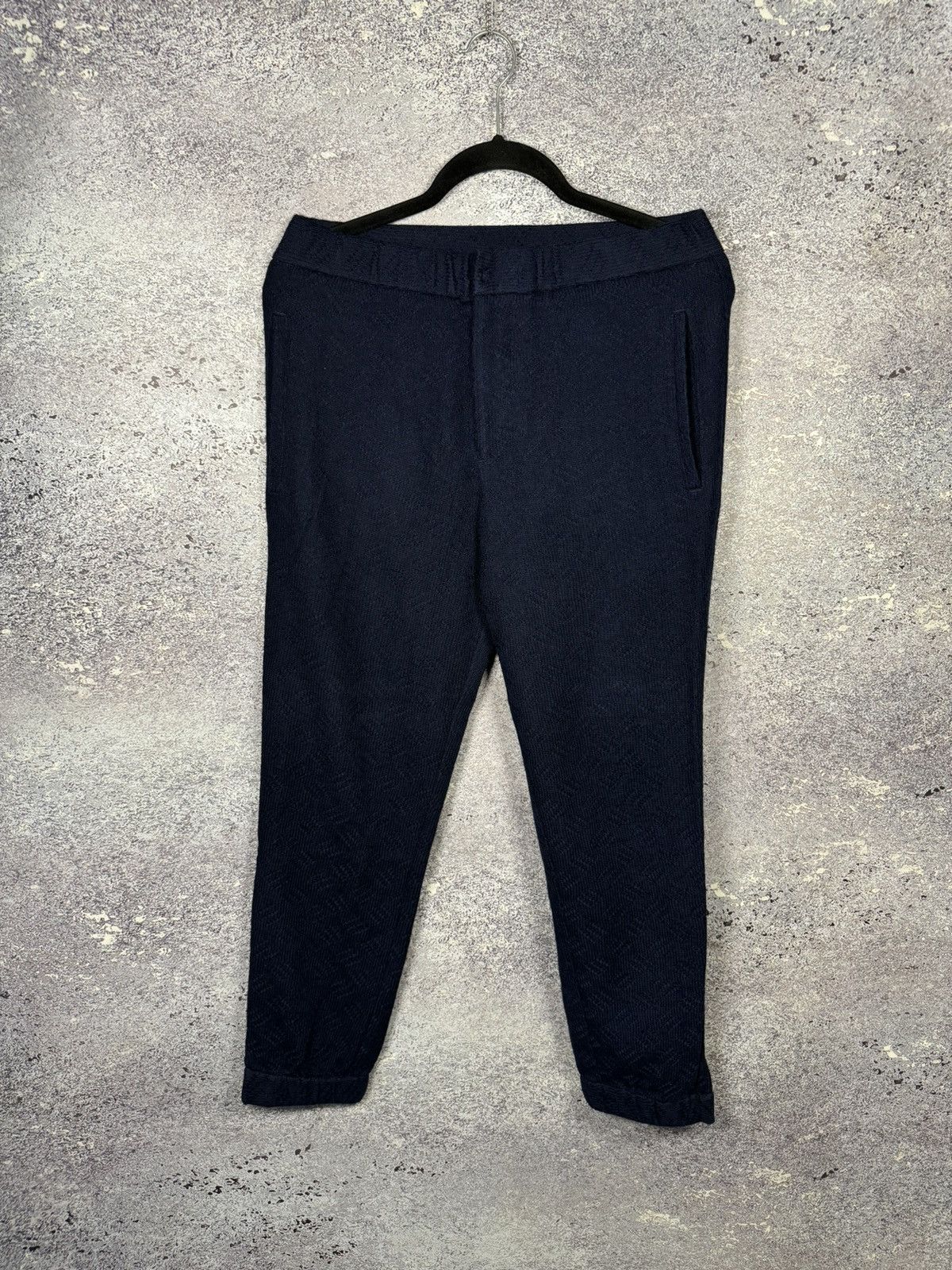 Emporio Armani Emporio Armani Women’s Blue Double Knit Lana Wool Suits Size M / US 6-8 / IT 42-44 - 16 Thumbnail