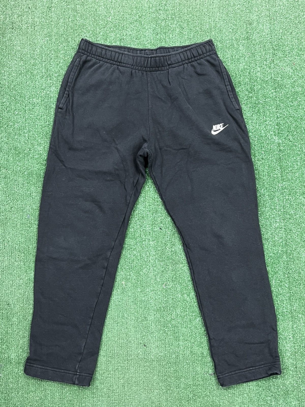 Nike Vintage Y2k Nike Swoosh Sweatpants Size US 32 / EU 48 - 2 Thumbnail