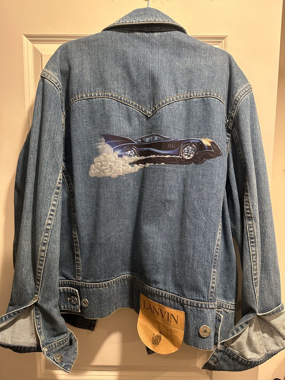Lanvin Lanvin Denim Jacket Size US XL / EU 56 / 4 - 5 Thumbnail