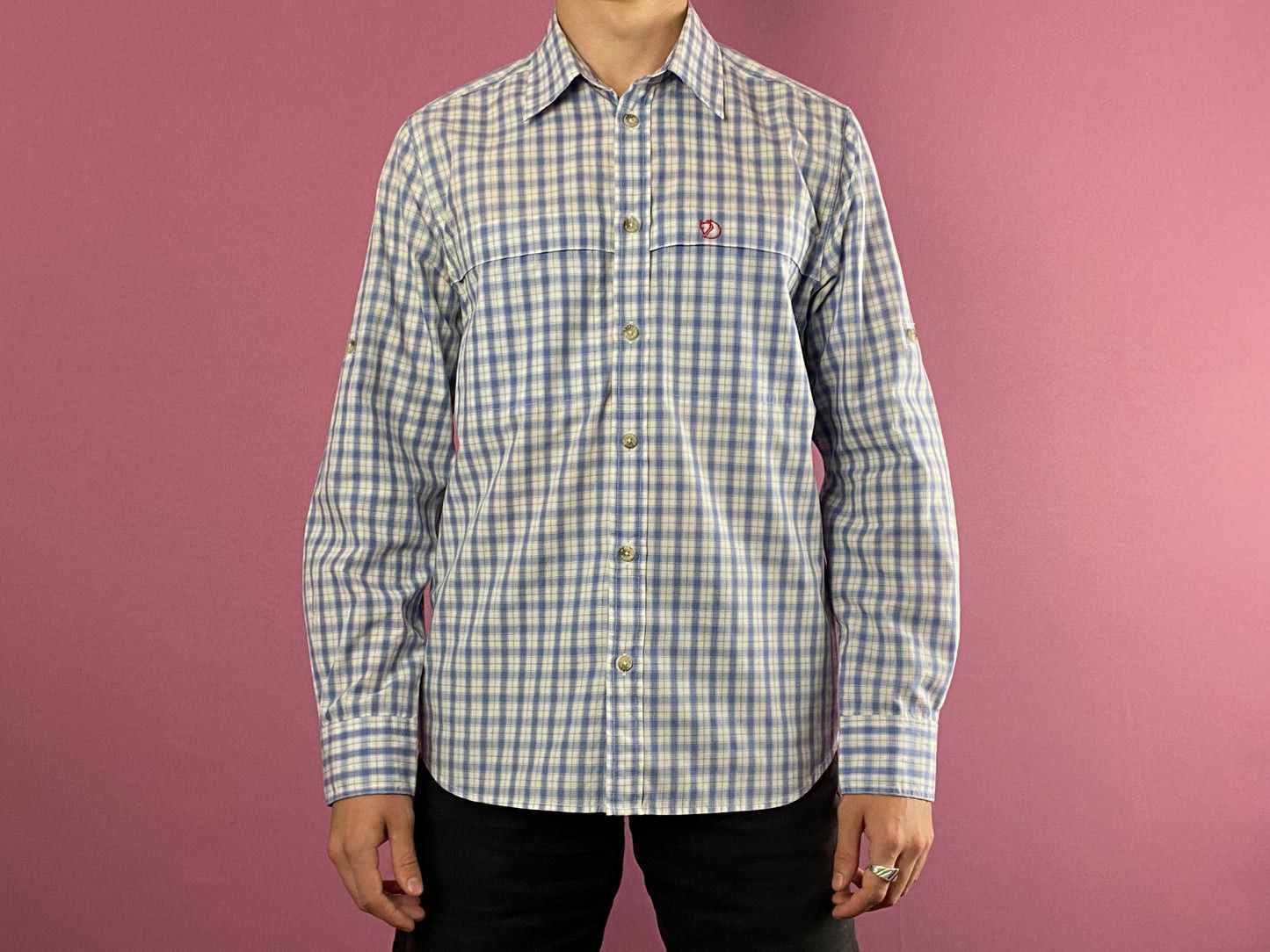 Fjallraven × Vintage Fjallraven Vintage Men's Trekking Check Shirt - S Size US S / EU 44-46 / 1 - 3 Thumbnail