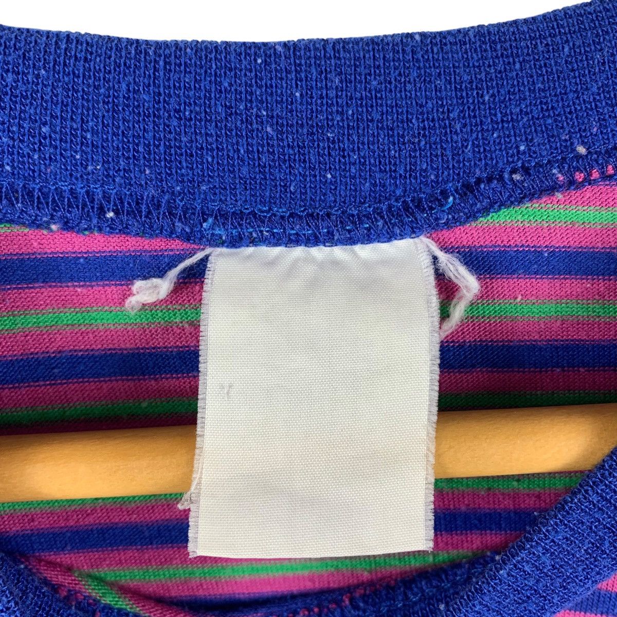 Esprit × Vintage Vintage ESPRIT small logo embroidery stripe tee Size US L / EU 52-54 / 3 - 3 Thumbnail