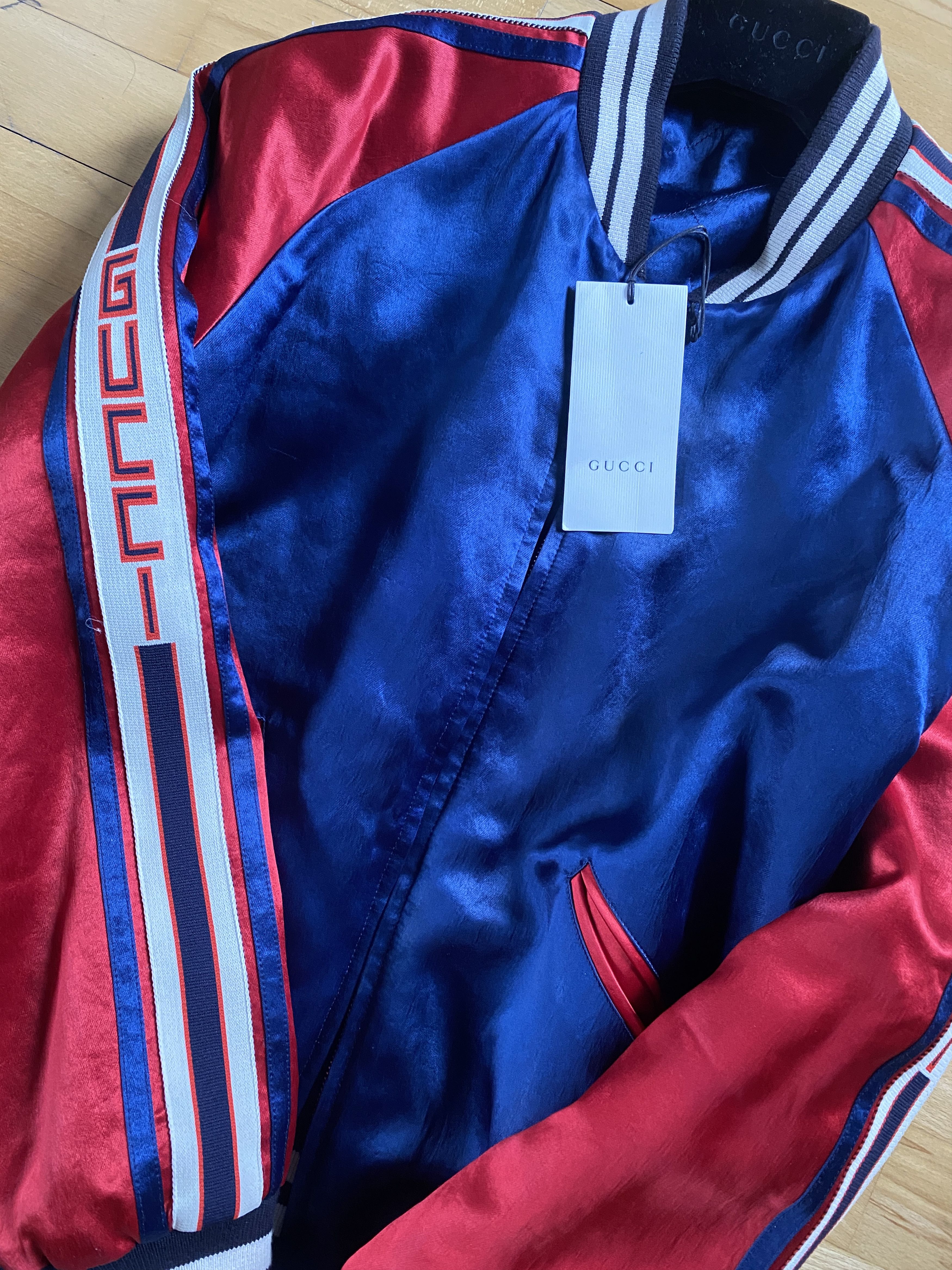 Gucci Gucci reversible bomber jacket Size US L / EU 52-54 / 3 - 7 Thumbnail