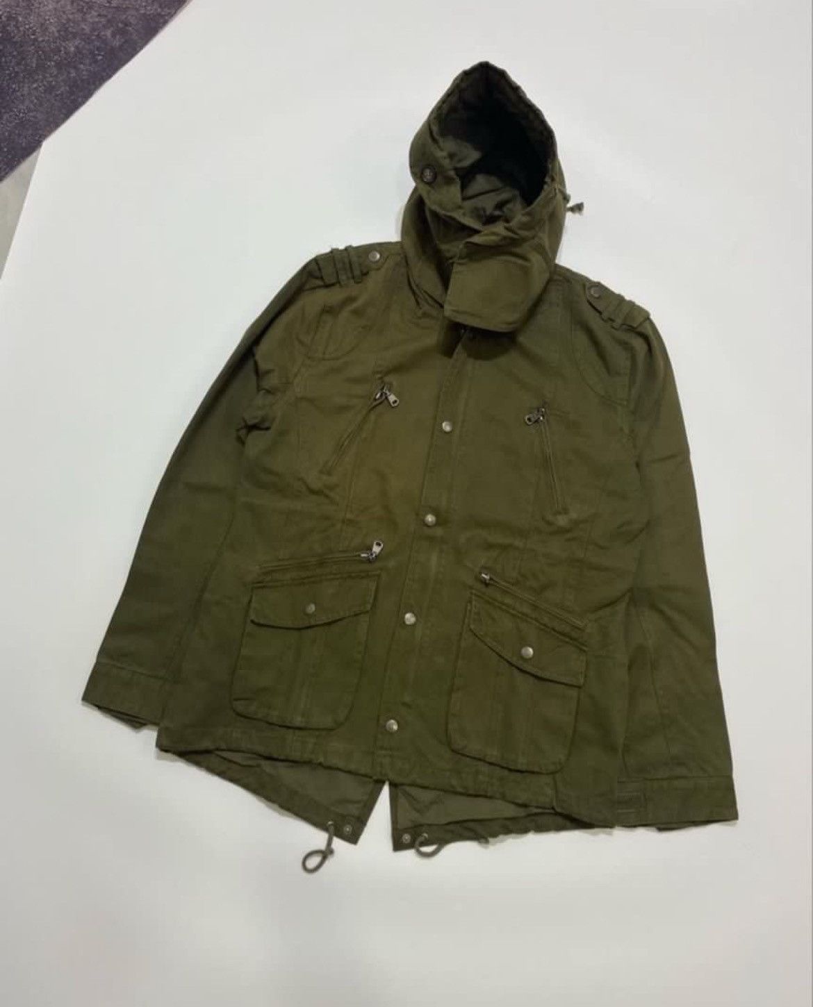 If Six Was Nine × In The Attic × Le Grande Bleu (L.G.B.) in the attic Fishtail jacket Size US L / EU 52-54 / 3 - 2 Thumbnail