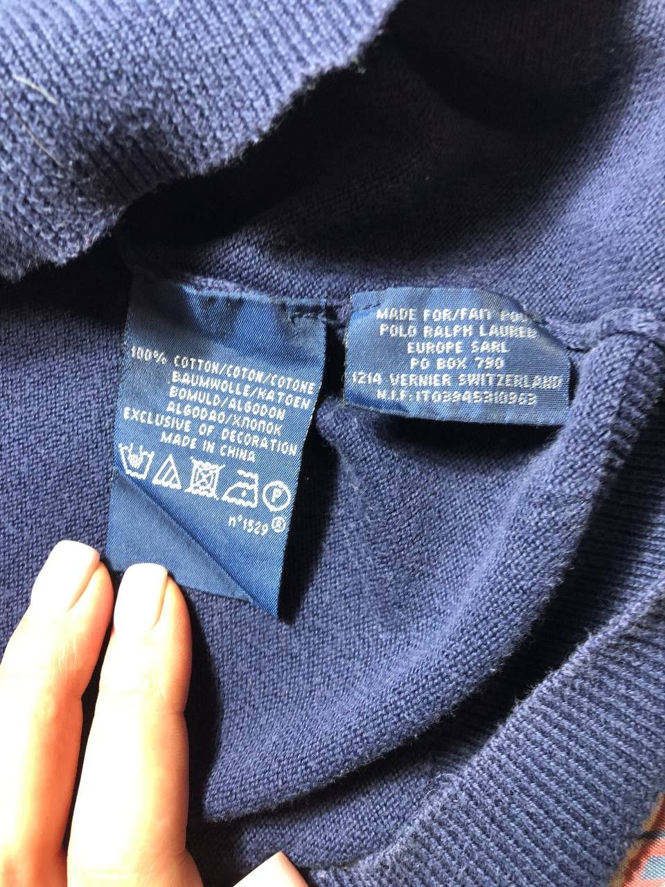 Polo Ralph Lauren Long Sleeve Y2K Vintage blue Polo Golf Ralph Lauren logo Size US M / EU 48-50 / 2 - 3 Thumbnail