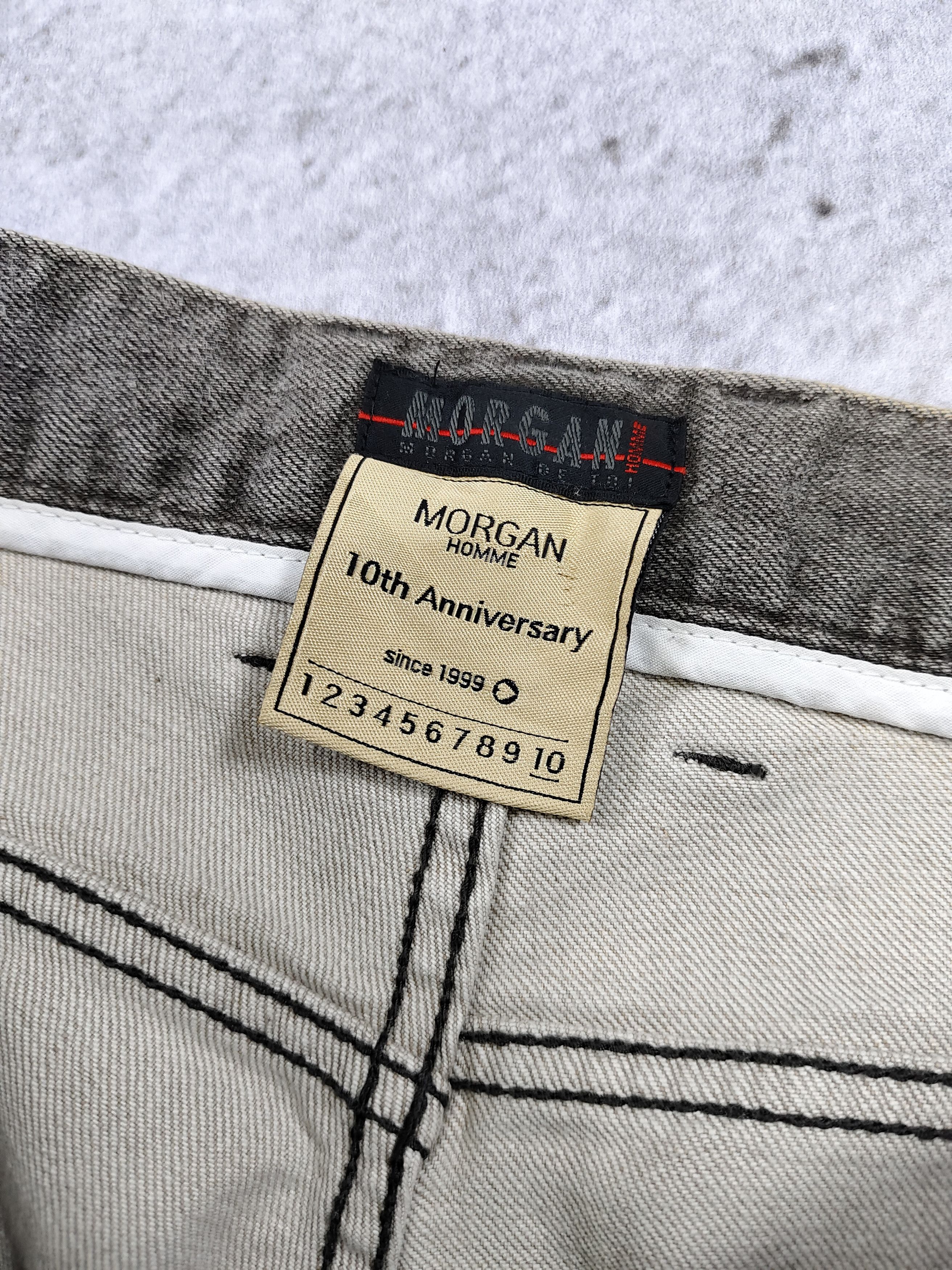 Morgan Homme Morgan Homme 10th Anniversary Archive Rock Slim Skinny Jeans Size US 34 / EU 50 - 8 Thumbnail