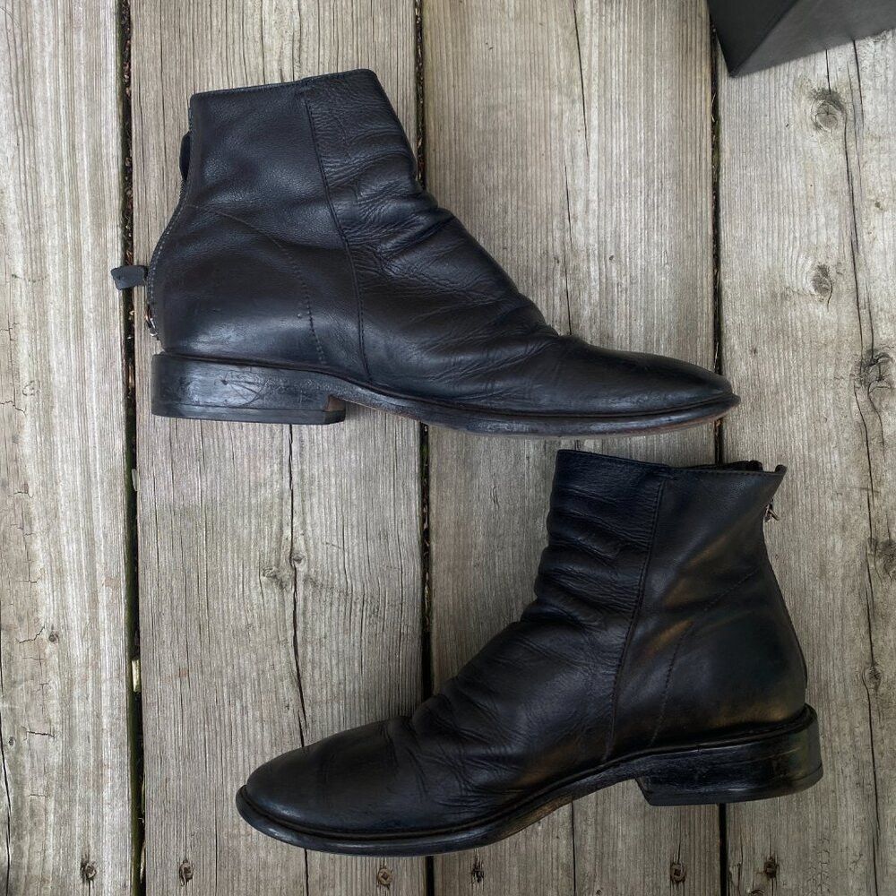 Strateas Carlucci × Vintage Vintage Strategia Guanto Jenny Leather Boots Size 6 Size US 6 / IT 36 - 5 Thumbnail